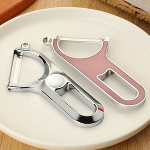 Pelador en forma de U de aleación de zinc, multifunción, juego de 2 peladores de frutas y verduras para cocina - Product Image 4