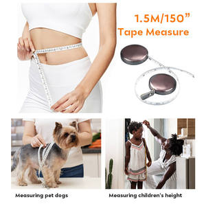 Ruban à mesurer en cuir personnalisé d'usine professionnelle et différentes formes de mini ruban à mesurer en cuir pour le corps de bonne qualité <span class=keywords><strong>bon</strong></span> marché - Product Image 6