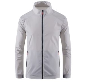 Giacca Protettiva Solare in Seta <span class=keywords><strong>Ghiaccio</strong></span> per <span class=keywords><strong>Uomo</strong></span>, Leggera Giacca a Vento Estiva Impermeabile per Sport all'Aperto, Traspirante, Vendita all'Ingrosso - Product Image 3