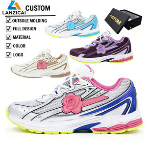 Chaussures de <span class=keywords><strong>basket</strong></span> personnalisées blanches à <span class=keywords><strong>plateforme</strong></span> basse de luxe pour femme et homme, baskets de sport personnalisables pour hommes - Product Image 1