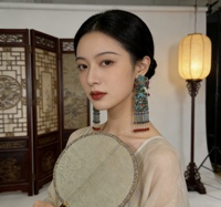 Bijoux Alternatifs Indigènes Tendance Accessoires pour Femmes Vente en Gros de Bijoux de Chine Ensembles de Boucles d'Oreilles pour Femmes