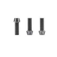 Vis à tête Torx fendue en titane naturel GR5, vis décorative conique pour pièces de moto et de voiture