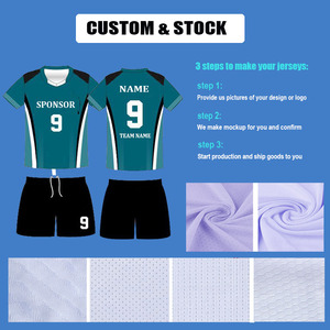 Chất Lượng Hàng Đầu Bóng Đá Jersey Mặc In Kỹ Thuật Số Polyester Bóng Đá Jersey Tùy Chỉnh Trống Bóng Đá Áo Sơ Mi Và Top Bóng Đá Đồng Phục Thiết Lập - Product Image 4