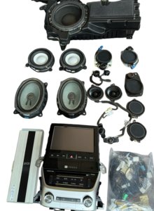 <span class=keywords><strong>Para</strong></span> Land Cruiser LC200 2016-2019, actualizado con unidad principal y altavoces coaxiales, sistema de <span class=keywords><strong>audio</strong></span> Mark Levinson completo LX570 - Product Image 2
