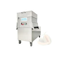 Mesin Pengiris Buah & Sayur Komersial DRB-311 Bahan Stainless Steel 304 untuk Mengiris Apel, Lemon, dan Umbi Teratai