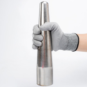 Găng tay bảo hộ Wejump Hands Protection <span class=keywords><strong>13G</strong></span> HPPE phủ PU chống cắt, đạt tiêu chuẩn ANSI cấp độ 5, chống trơn trượt, dẻo dai, dùng trong công nghiệp. - Product Image 4