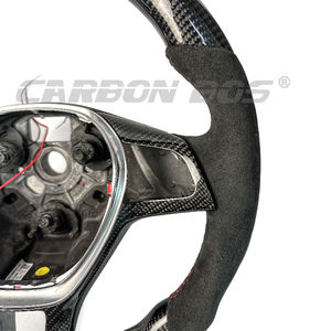 Volante de coche de fibra de carbono LED para Volkswagen <span class=keywords><strong>Golf</strong></span> MK6 4 <span class=keywords><strong>5</strong></span> 6 <span class=keywords><strong>GTI</strong></span> R Line MK5 <span class=keywords><strong>MK7</strong></span>, volante de coche personalizado - Product Image 3