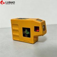 Niveau laser rotatif multifonctionnel 3/5 points à ligne verte pour la construction, avec dispositif de marquage laser et laser croisé en option