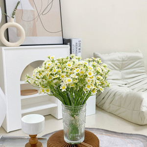<span class=keywords><strong>Fleurs</strong></span> <span class=keywords><strong>artificielles</strong></span> en soie de camomille et marguerite pour la décoration du salon, centres de table, bouquets décoratifs, arrangements floraux pour événements - Product Image 3