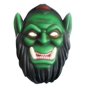 หน้ากาก Orc สัตว์ประหลาดแฟนตาซีที่สมจริงคอสเพลย์และอุปกรณ์เสริมเครื่องแต่งกายฮาโลวีน - Product Image 2