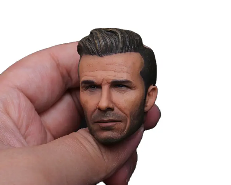 Phiên Bản mới nhất 1/6 Mack Daddy David Beckham Head Sculpt Trong Tuổi Trung Niên cho 12 "HT Sưu Tập Hành Động Hình DIY