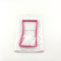 MILAIYOU Porte-cartes en silicone en gros avec blocage RFID sans fermeture pour cartes gradées PSA, logo personnalisé pris en charge
