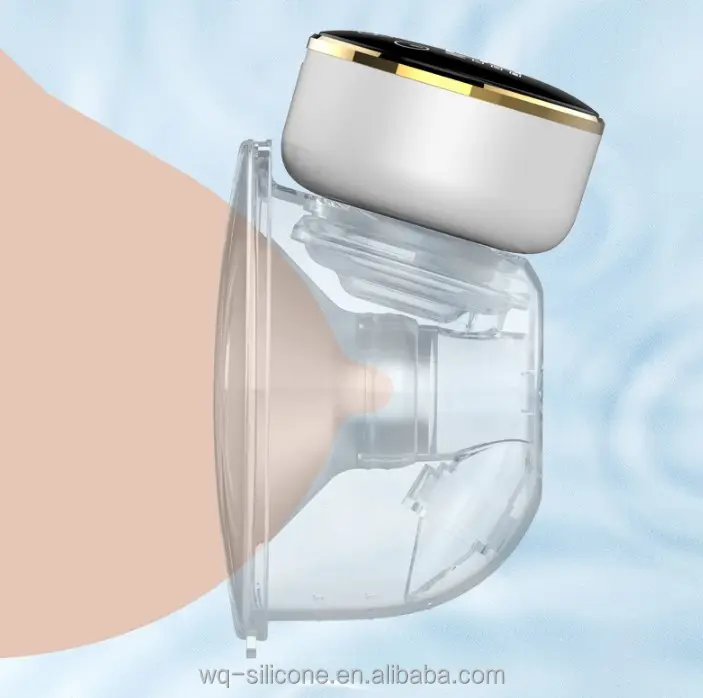Bouteille de lait portable sans fil 180ml, rechargeable par usb, en silicone, manuel, mains libres, tire-lait électrique numérique