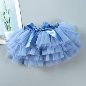 Baby Clothing Tulle Bloomers Infant Newborn <b>Toddler</b> Tutus Skirts Headband Set Cover 2pcs Tutu for Girls Children Casual MU 999 - Product Image 3