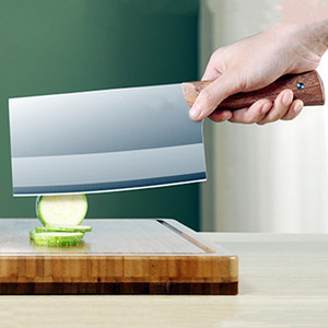 Yangjiang kitchen <b>knife</b>, household slicing <b>knife</b>, sharp kitchen <b>knife</b>, stainless steel chopping <b>knife</b>, wooden <b>handle</b> cleaver, - Product Image 4