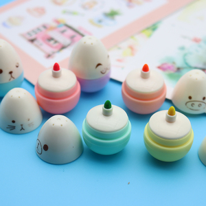 Khuyến Mãi Thiết Kế Mới Mini Dễ Thương Trứng Shape Highlighter Bút Đánh Dấu Cho Trẻ Em - Product Image 6