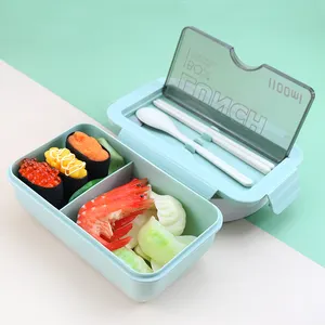 Polypropylene Bento Box Lunch Box Meal Prep Containers Reusable 4