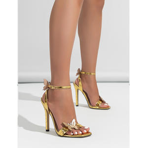 Sandalias <span class=keywords><strong>de</strong></span> Tacón Alto con Punta Cuadrada y Lazo Color Borgoña para Mujer, Novedad <span class=keywords><strong>de</strong></span> Xuanhui para Fiestas <span class=keywords><strong>de</strong></span> Verano - Product Image 1