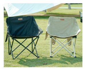 Silla Plegable Portátil para Exteriores, Ligera, de Tela Oxford, para Camping, con Logotipo Personalizado - Product Image 1