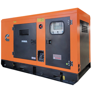 50Hz Single phase 40kw im lặng Máy phát điện diesel 50 KVA với thêm lớn bình nhiên liệu cho nhà máy cụ thể - Product Image 4