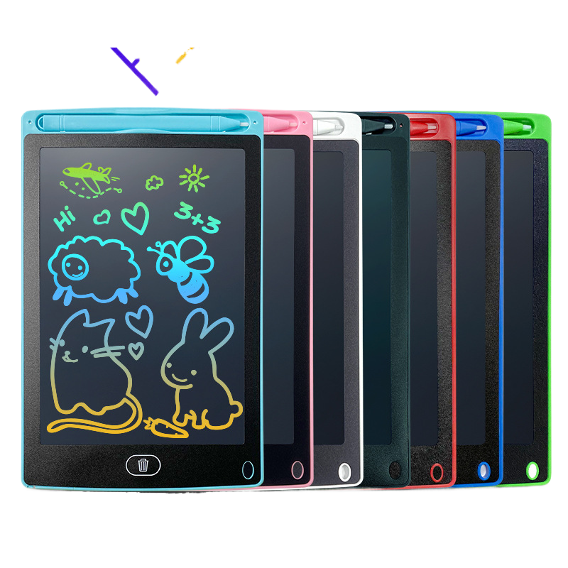 Хорошее качество Aopu супер пользовательский Детский рисунок LCD8.5 дюймов почерк электронный маленький черный домашний стираемый доска для письма