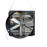 Moteur PMSM Grand Couple Lame En Aluminium Grand Volume D'air Ventilateur D'échappement À Haute Efficacité