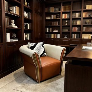 <span class=keywords><strong>Fauteuil</strong></span> pivotant <span class=keywords><strong>de</strong></span> luxe italien ZJ-ORB-01L, rotation à 360°, mousse à mémoire <span class=keywords><strong>de</strong></span> <span class=keywords><strong>forme</strong></span>, dossier en U, <span class=keywords><strong>fauteuil</strong></span> d'appoint pour salon, pieds en titane, garantie 5 ans - Product Image 2
