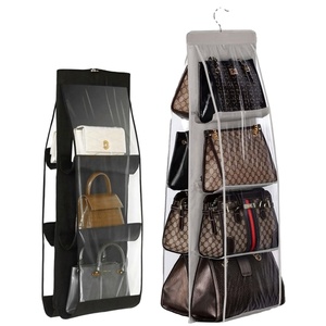 Túi xách lưu trữ móc áo Oxford vải tủ quần áo tổ chức cho gia đình tủ quần áo phòng ngủ có thể gập lại và phổ quát phù hợp - Product Image 1