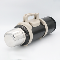 Bouteille d'eau isotherme en acier inoxydable 304 avec logo personnalisé, grande capacité 1,3L-5L, gourde de voyage thermique pour le sport