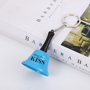 Tùy chỉnh chuông đám cưới treo tối Chuông mini Kim Loại gọi tay chuông với Keychain - Product Image 5
