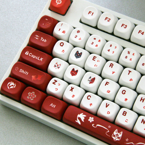 Honkai Star Rail Sparkle PBT Cherry MOA 120 Teclas, Accesorios de Cosplay, Teclas para Teclado Mecánico, Suministros para Juegos de Mesa - Product Image 6