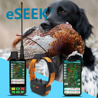 Traceur GPS pour chien avec fonctions anti-choc : Correction statique réglable sur 10 niveaux avec algorithmes d'entraînement progressifs et verrouillage de sécurité