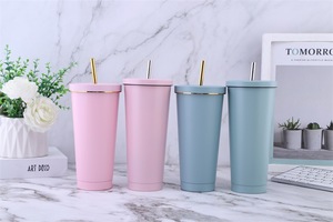 Premium 304 Stainless Steel 25oz Tumbler Double Wall Vacuum Insulated Wine <b>Cup</b> Custom Logo Portable Coffee Travel Bottle Gold St - Product Image 5