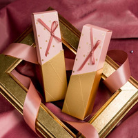Boîte d'emballage en carton pour kit de gloss holographique personnalisé, conception de marque privée, pour fournisseur de cosmétiques