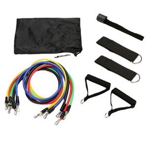 Ensemble de bandes de résistance Yi Qiao, 11 pièces, équipement d'entraînement multifonctionnel pour renforcement musculaire, extension pectorale, corde élastique, fitness - Product Image 3