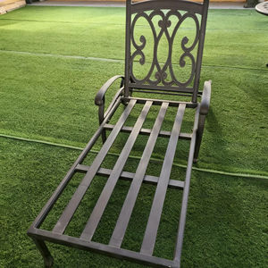 Conjunto de <span class=keywords><strong>Tumbonas</strong></span> de Aluminio Fundido de Primera Calidad para Exteriores, Resistentes a la Oxidación y a los Rayos UV, Precio de Fábrica para Jardín o Patio Trasero de Villa - Product Image 1