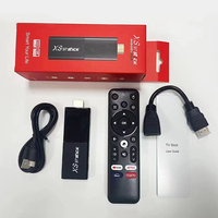 Vente en gros pas cher XS97 USB Streaming TV Stick Jailbreak Tv Dongle Smart Android 10 Fire Tv Stick 4K ATV OS télécommande vocale