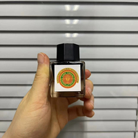 Bouteille Inwell en verre de 25ml avec logo personnalisé Style de recharge d'encre noire