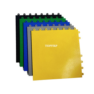 Modern Design 7mm Thick PVC Interlocking Floor Tiles Wear Resistant Plastic Click-Lock for Garage Warehouse High Strength - Product Image 1