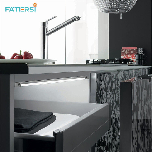 Wall Motion Sensor Night Lamp Warodrobe Light Luminous Glass Wine Cabinet Light With Card Under Led Cabinet Lights