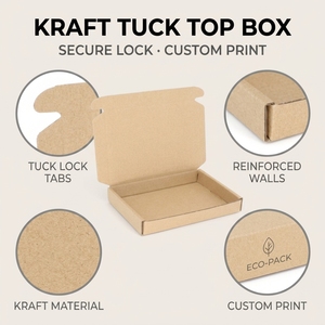 Boîte cadeau en papier kraft ondulé personnalisée, écologique, biodégradable, recyclable, avec doublure en éponge, E <span class=keywords><strong>Flute</strong></span> B <span class=keywords><strong>Flute</strong></span>, pliable - Product Image 2