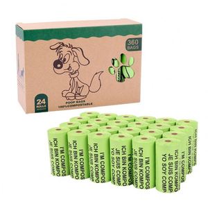 ถุงกำจัดมูลสัตว์เลี้ยงราคาประหยัด ย่อยสลายได้ทางชีวภาพ สำหรับสุนัข - Product Image 2