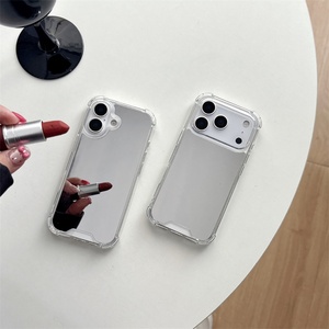 Funda para iPhone 17 con Acabado de Lujo y Espejo, a Prueba de Golpes, para Mujeres y Chicas, Compatible con iPhone 12, 13, 14, 15, 16, 17 Pro Max - Product Image 1