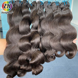 Paquetes de cabello virgen crudo ZH Body <span class=keywords><strong>Wae</strong></span>, paquetes de cabello humano crudo de alta calidad, paquetes de cabello humano virgen brasileño virgen de grado 15A - Product Image 5
