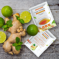 Bubuk Jahe Alami Bebas Kafein dengan Herbal Instan untuk Mendukung Pencernaan & Kehangatan