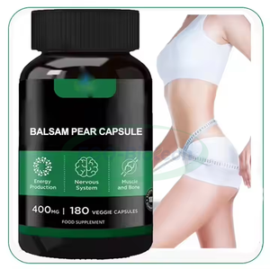 Cápsula de pera de bálsamo Ausreson, etiqueta privada, el mejor suplemento de melón amargo, cápsulas de pera de bálsamo de melón amargo orgánico Natural - Product Image 1