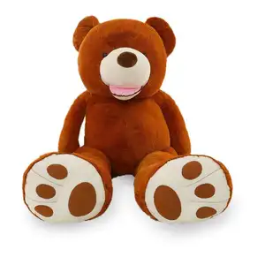 teddybeer pop grote pluche speelgoed Suppliers-Fabriek Prijs 32 Inch Bears Giant Gevuld Volledige Grote Grote Teddybeer Knuffels Roze Kinderen Verjaardagscadeau Pluche Poppen