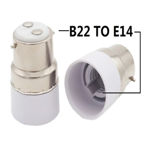 <span class=keywords><strong>Convertisseur</strong></span> de <span class=keywords><strong>douille</strong></span> d'ampoule à LED <span class=keywords><strong>B22</strong></span> <span class=keywords><strong>vers</strong></span> <span class=keywords><strong>E14</strong></span> Adaptateur de base d'ampoule de lampe <span class=keywords><strong>Convertisseur</strong></span> ignifuge <span class=keywords><strong>B22</strong></span> <span class=keywords><strong>vers</strong></span> <span class=keywords><strong>E14</strong></span> Support de lampe - Product Image 5