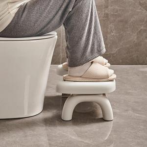 Modern Squat Pan Footstool For Adults Children Pregnant Women Non Slip Thickened <b>PP</b> Material Ground Installation - Product Image 5