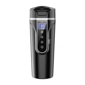 <span class=keywords><strong>Bouilloire</strong></span> électrique portable pour voiture avec chauffage rapide <span class=keywords><strong>12V</strong></span> 24V, bouteille d'eau universelle pour voyage en voiture, camion, camping-car - Product Image 1